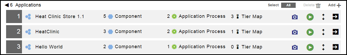 access application list