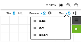 map application tiers environment