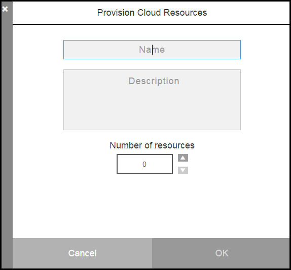 provision cloud resources