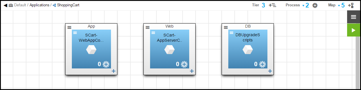 rolling deploy create application