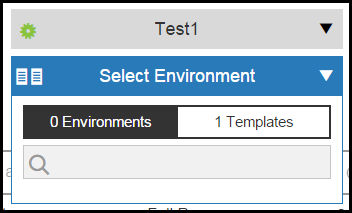 select environment tier maps