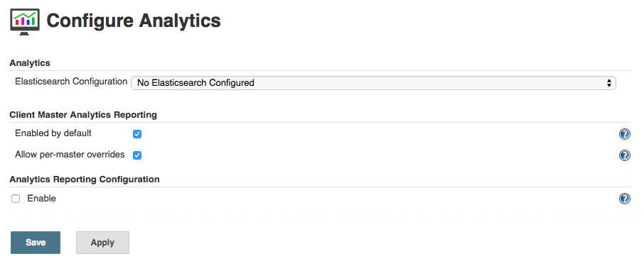 Configure Analytics