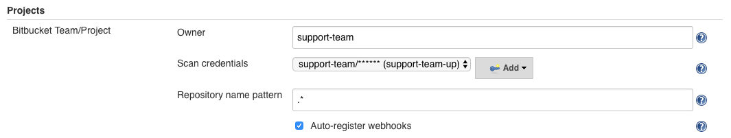 bitbucket scm auto hooks