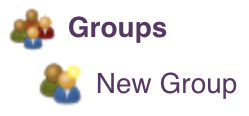 Groups > New Group