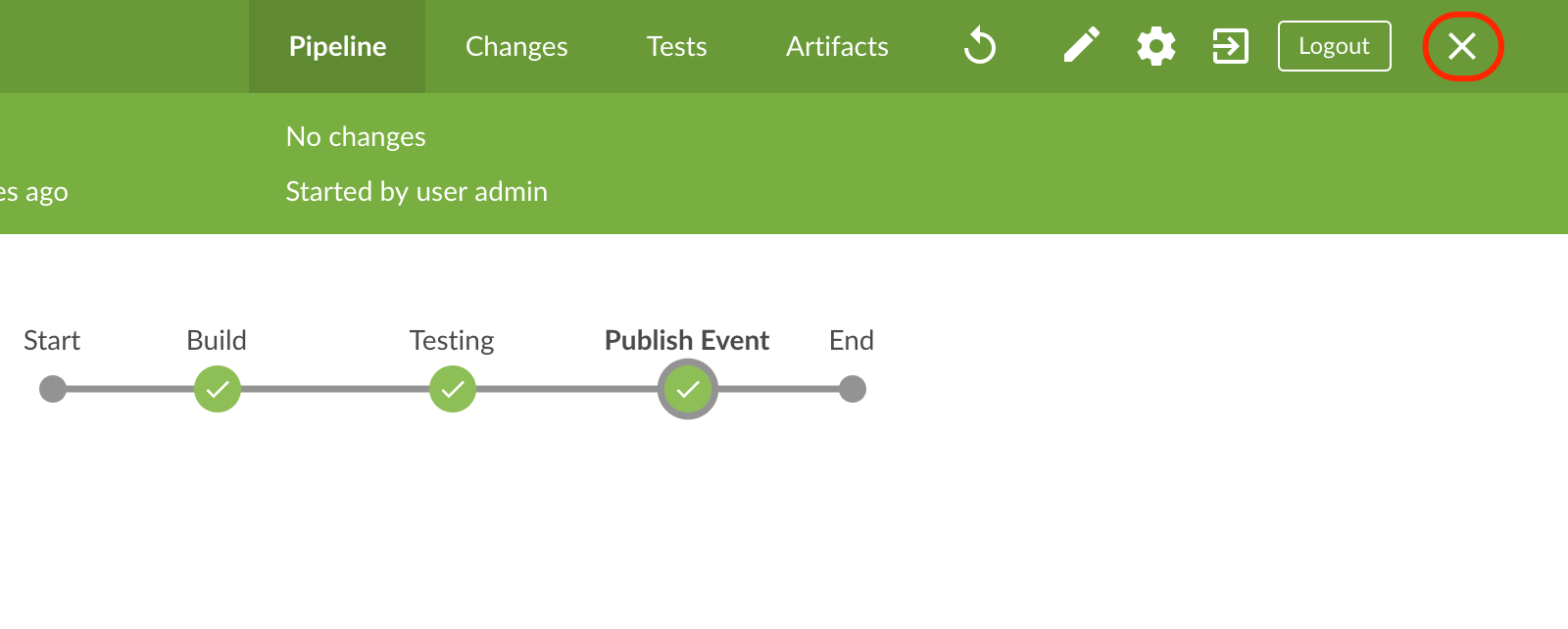 Closing the Pipeline status page