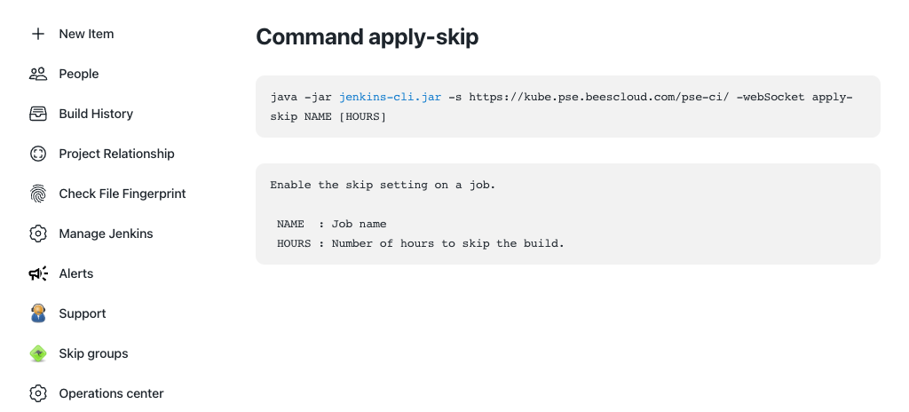 Command apply-skip