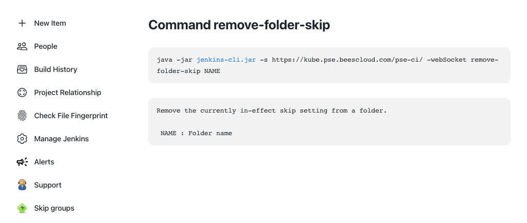 Command remove-folder-skip