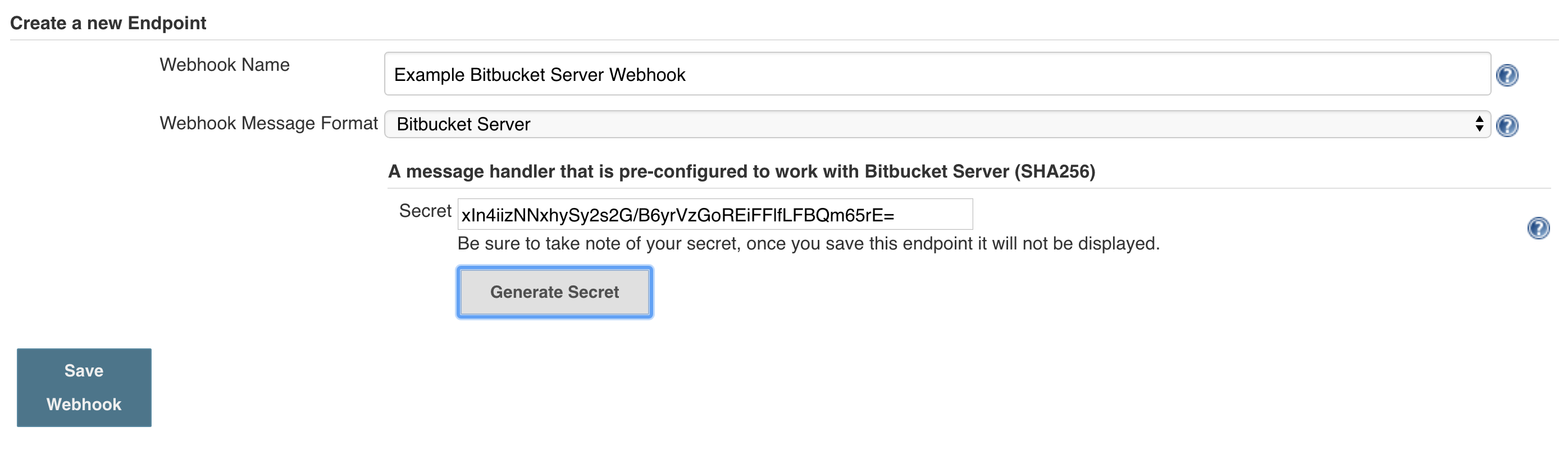 bitbucket server webhook config