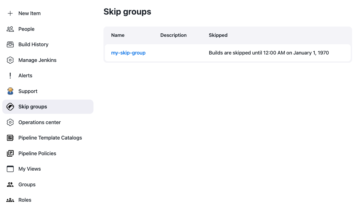 skip groups index