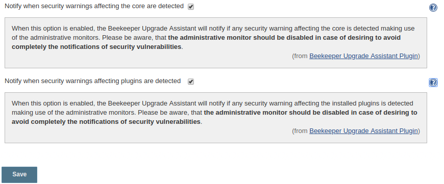 cap configuration sw help