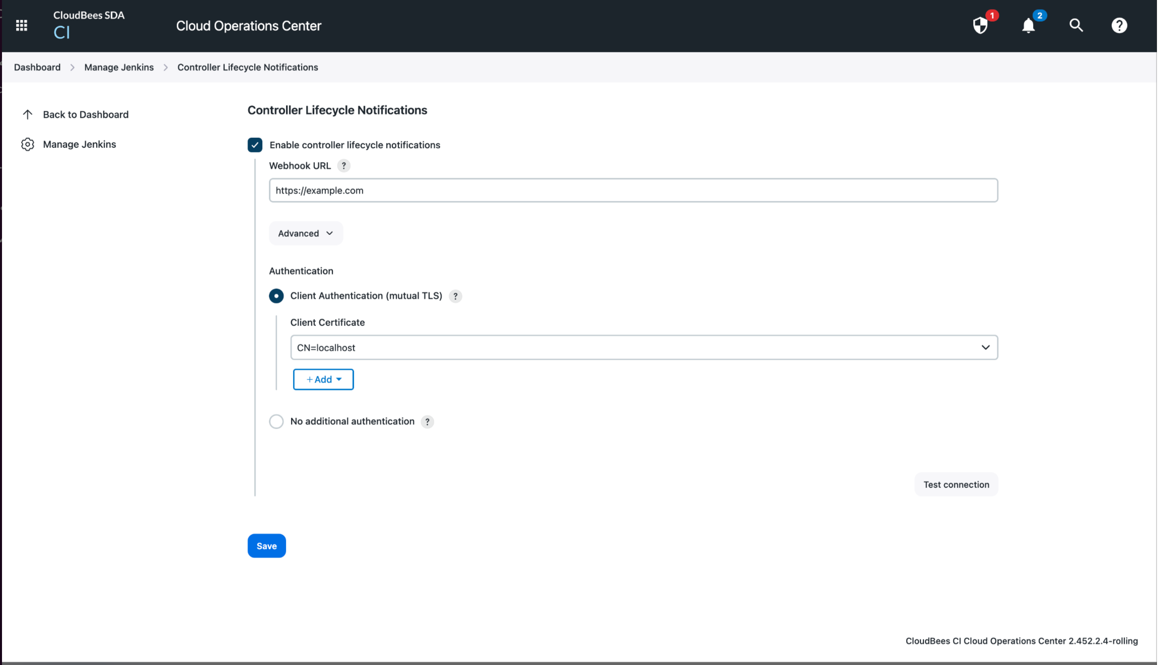 Enable Controller Lifecycle Notifications