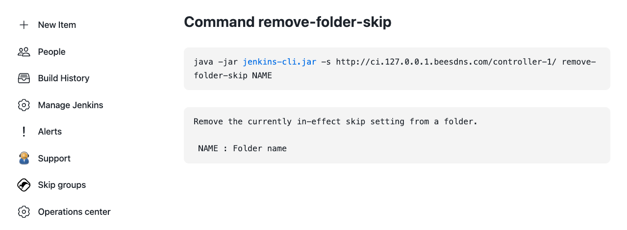 Command remove-folder-skip