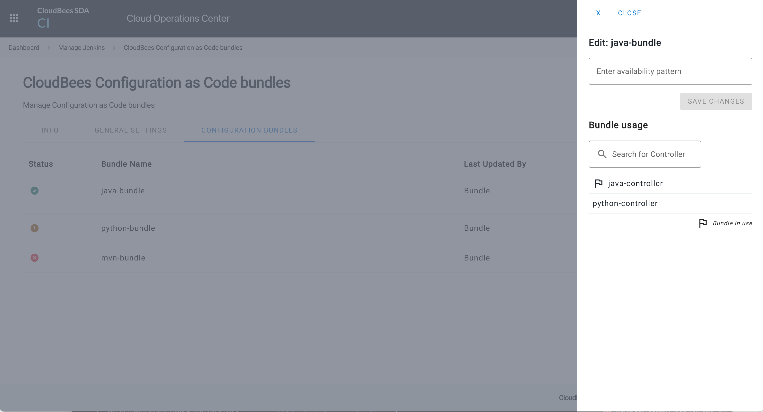 Valid CasC bundle