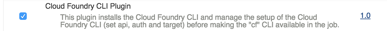 cloudfoundry plugin install