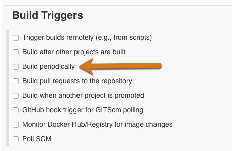 backup plugin build periodically checkbox