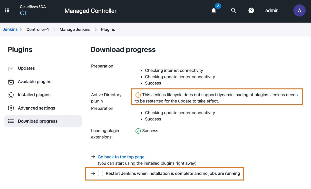 Dynamic loading of plugins not supported