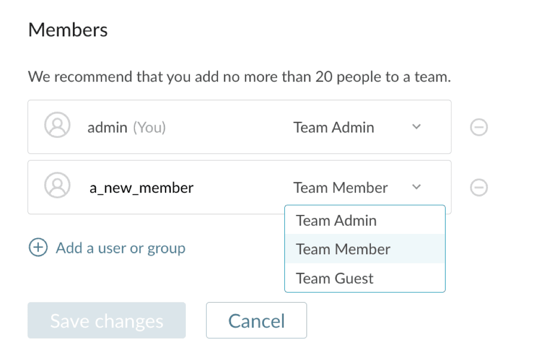 add new member