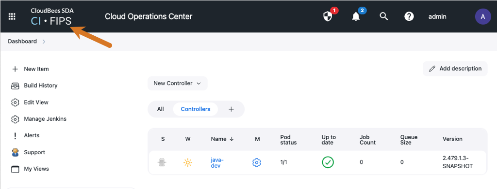 FIPS label on CloudBees CI on modern cloud platforms banner