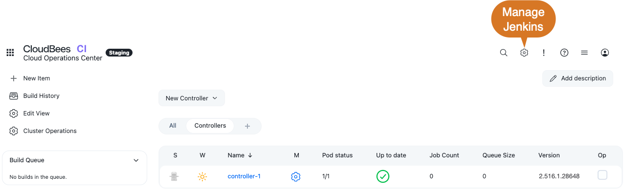 Manage Jenkins