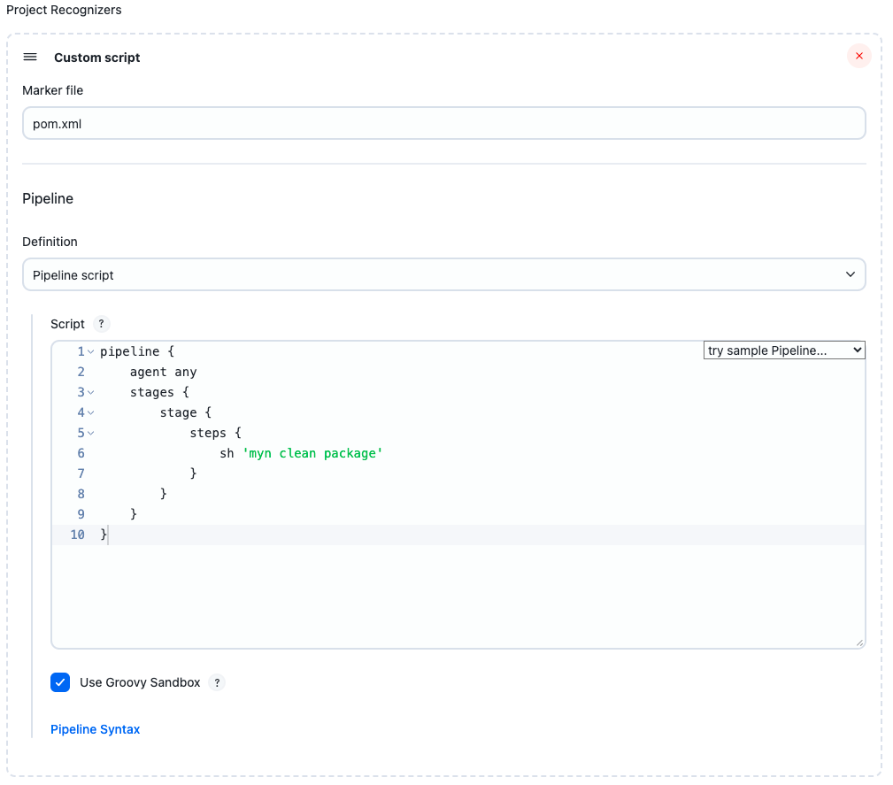 GitHub Organizaiton with custom script