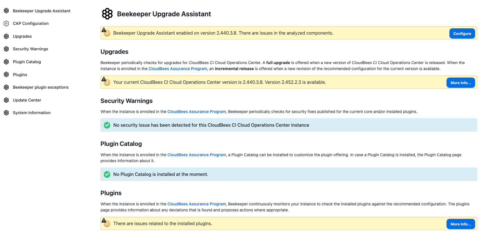 Beekeeper Upgrade Assistant