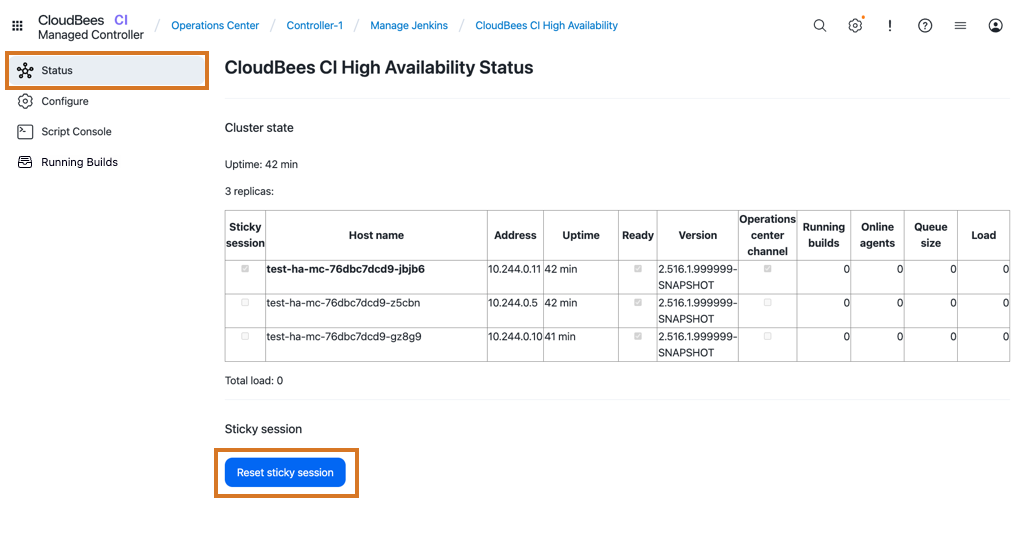 Switch to another replica