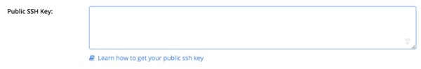 Public Key Setup