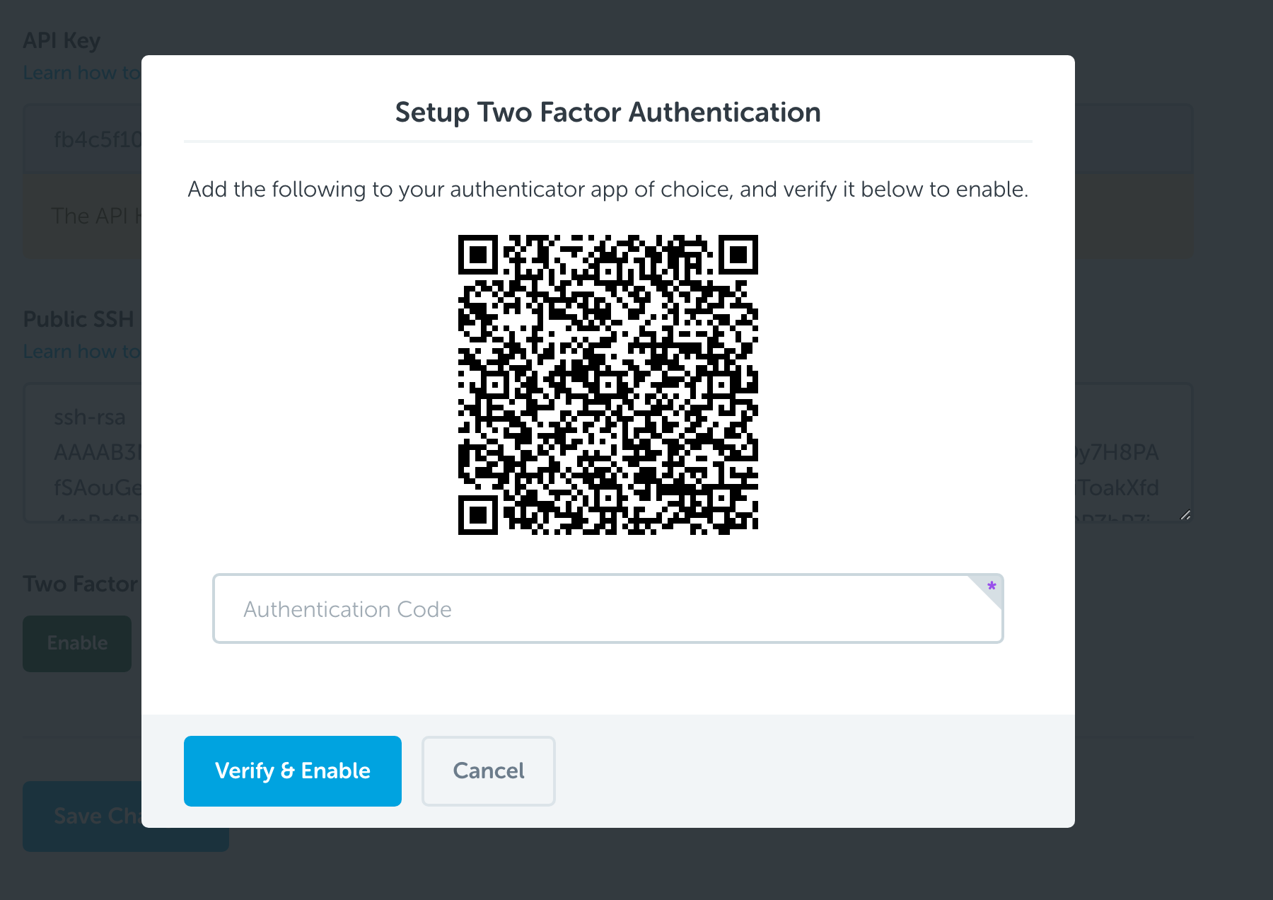 crypto.com authenticator qr code