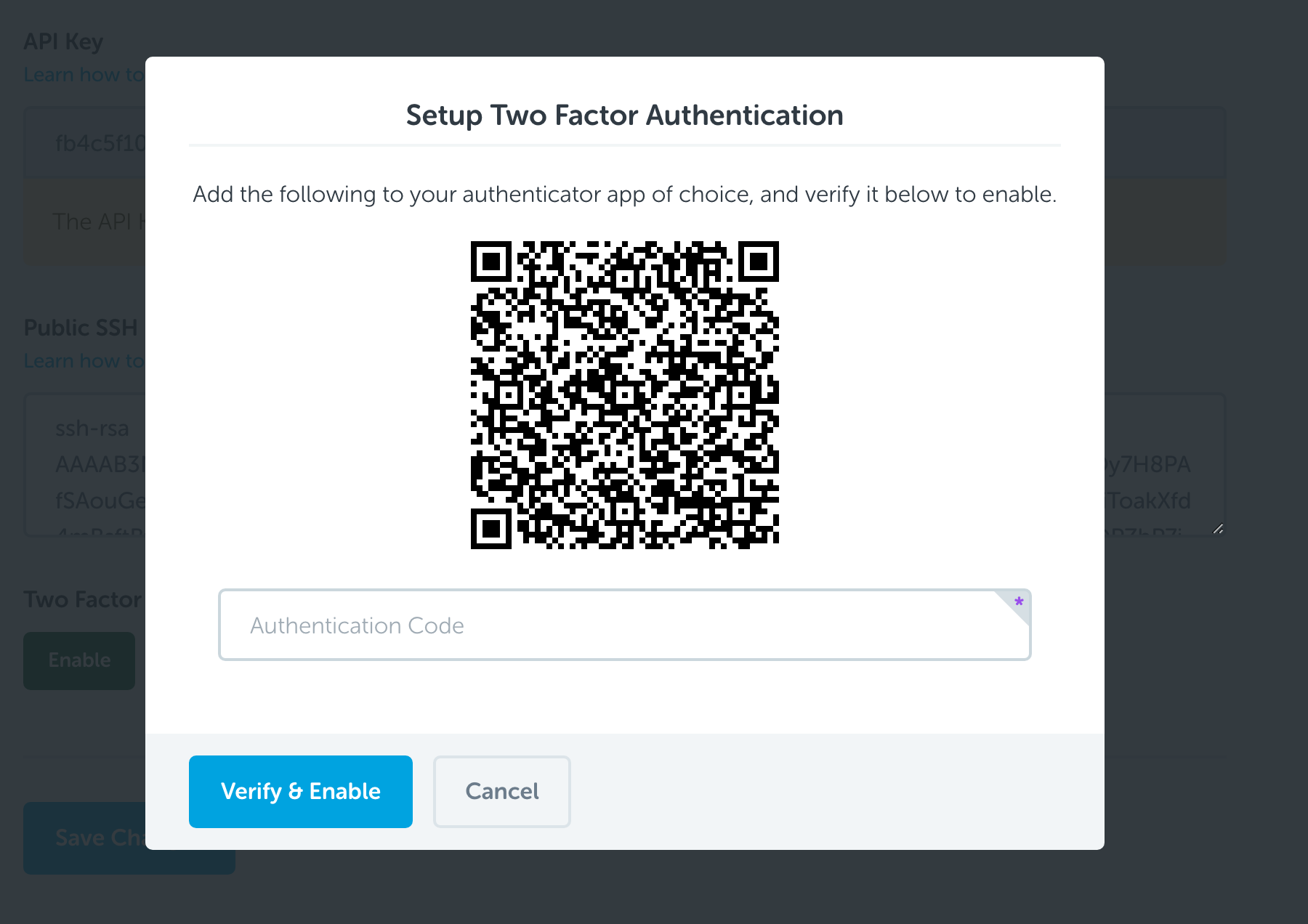 Two Factor Authentication