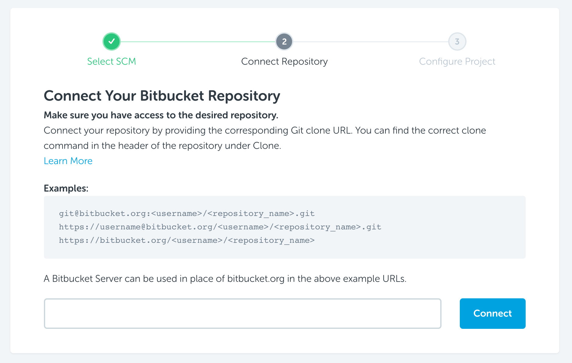 Specify Repository