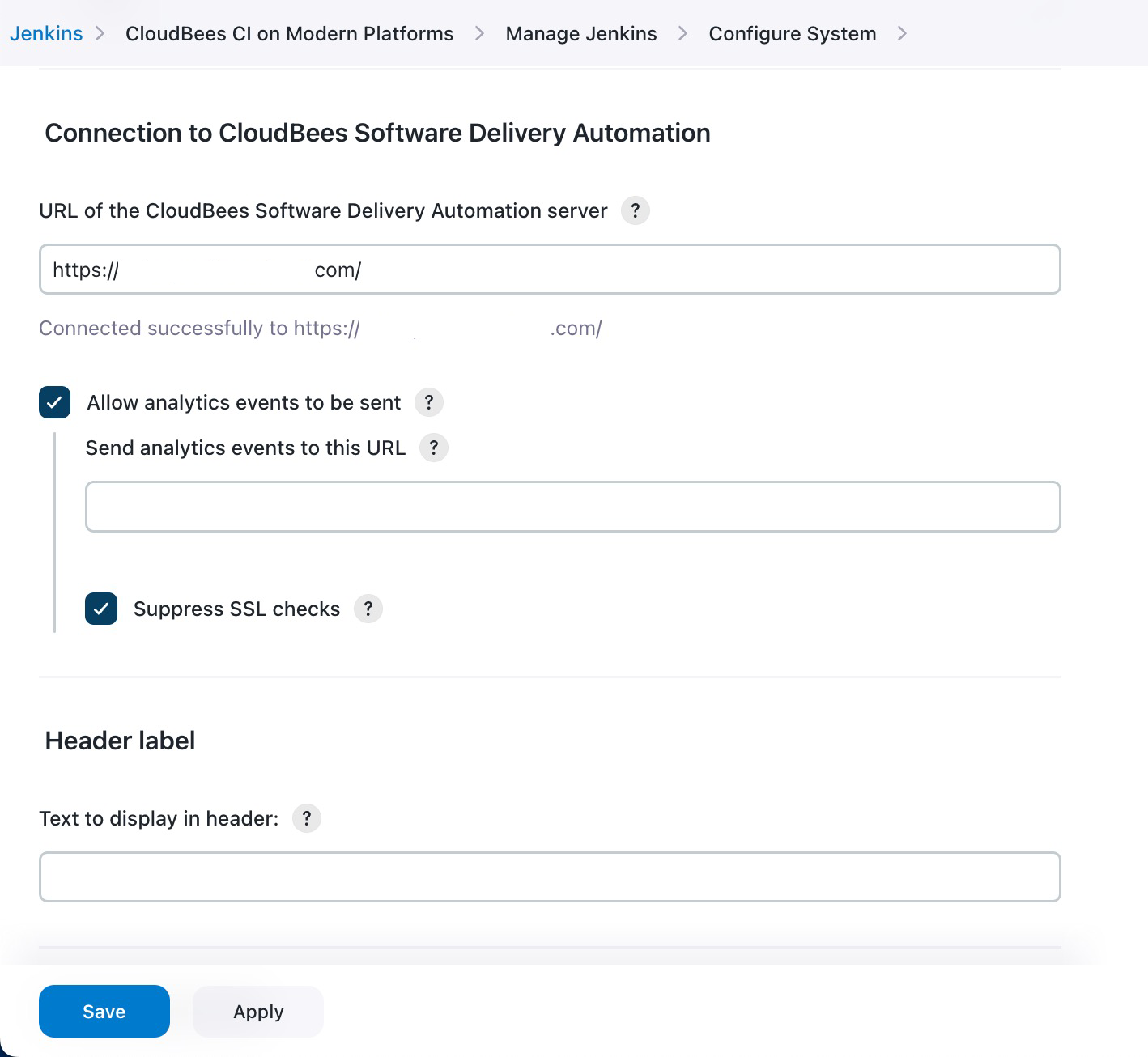 Connect to CloudBees Software Delivery Automation