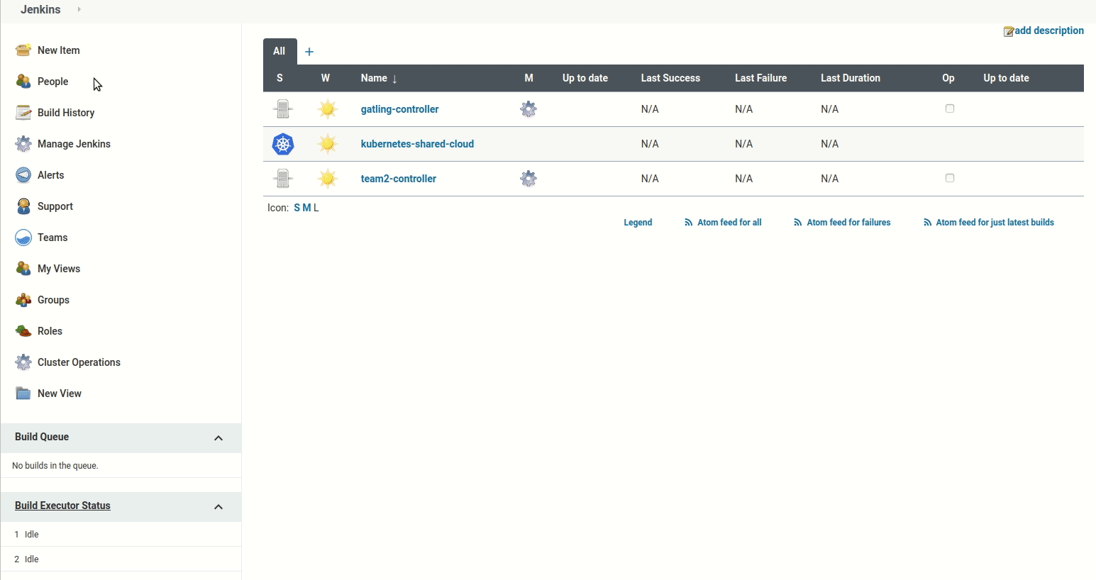 Figure 6. Ad-hoc cluster operation ad hoc from client controller