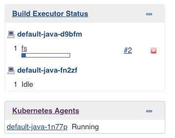 Figure 9. Completed Kubernetes agent provisioning Completed Kubernetes agent provisioning