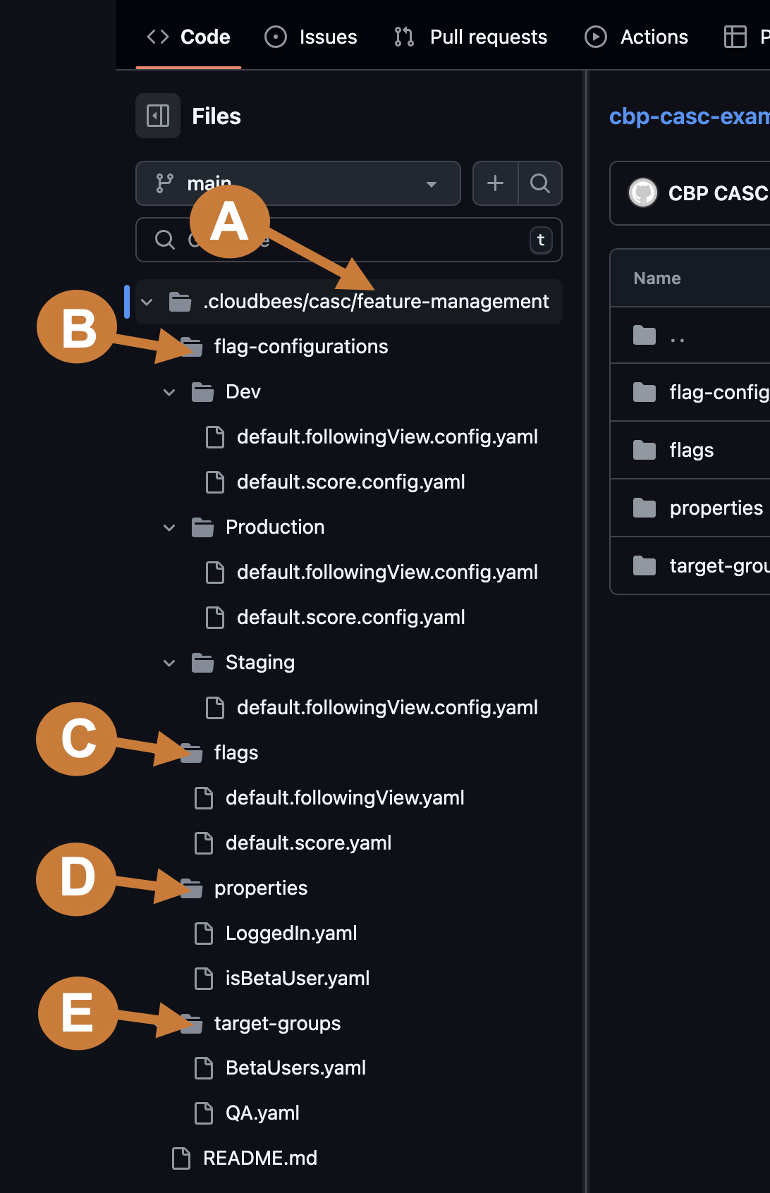 CasC folder structure