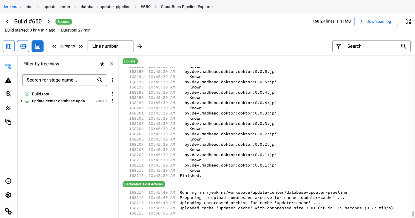 CloudBees Pipeline Explorer