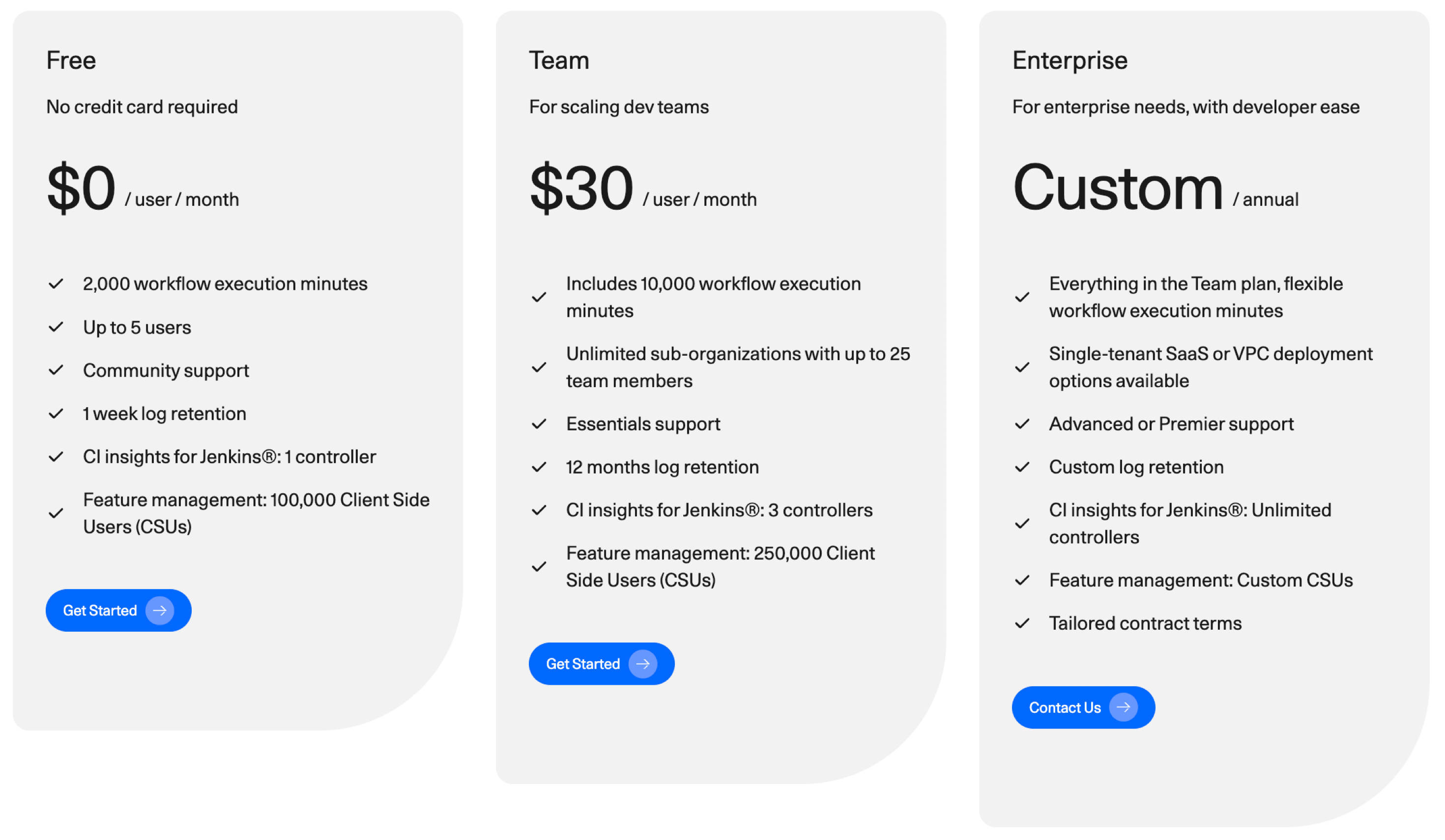 Billing plans