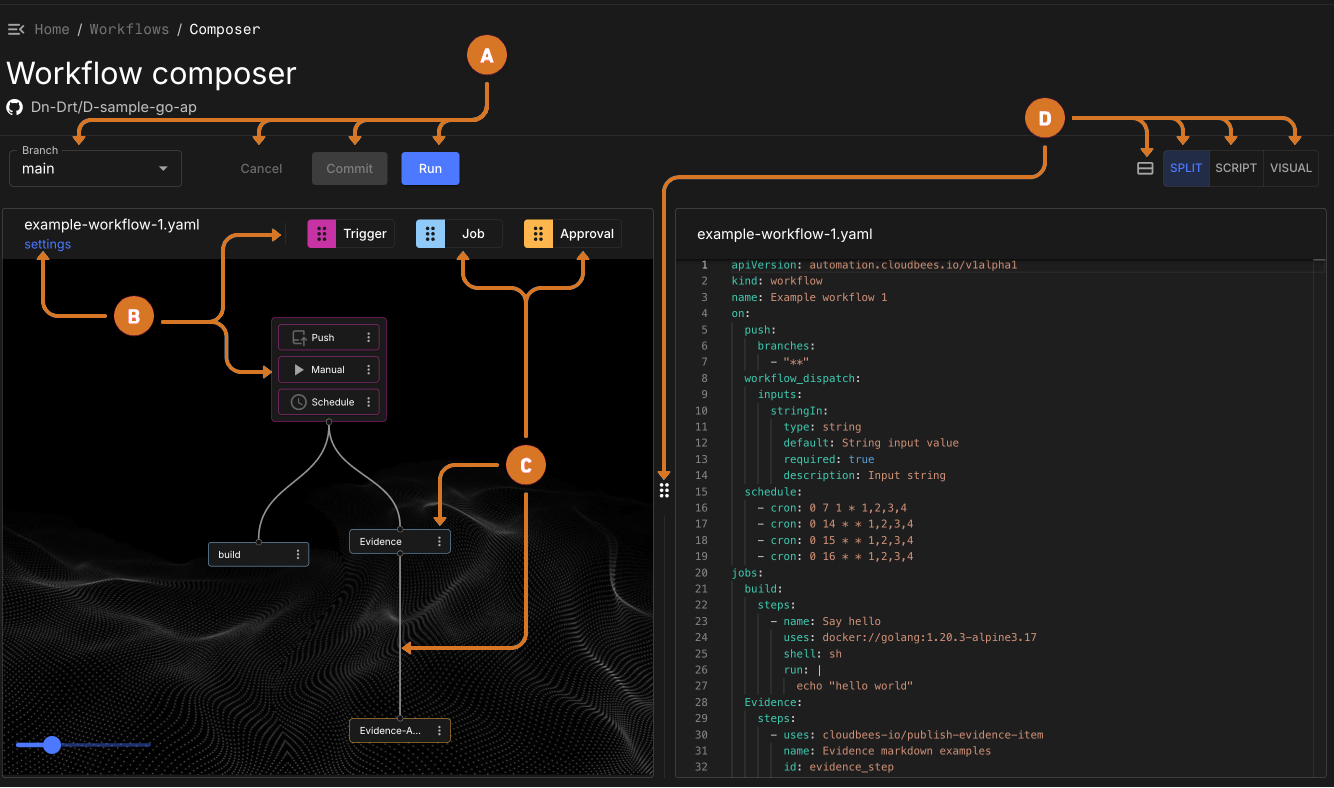 Workflow composer