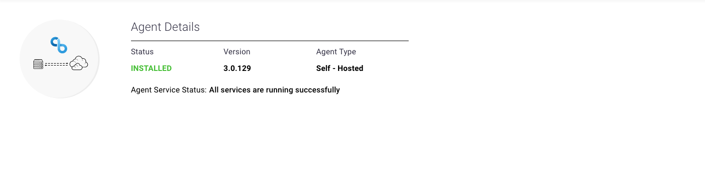 Installed self-hosted agent
