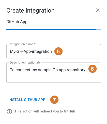 Select GitHub App