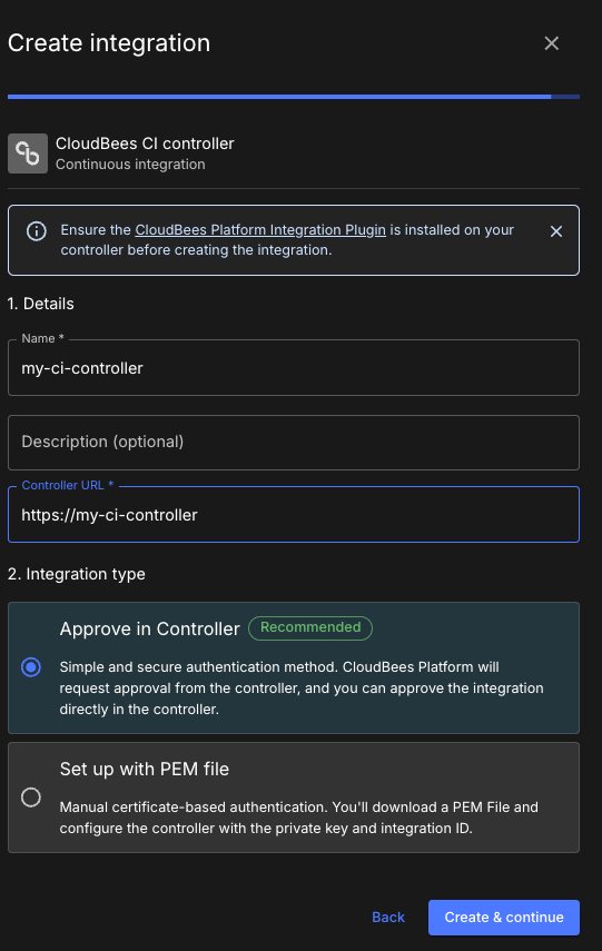 Single controller integration