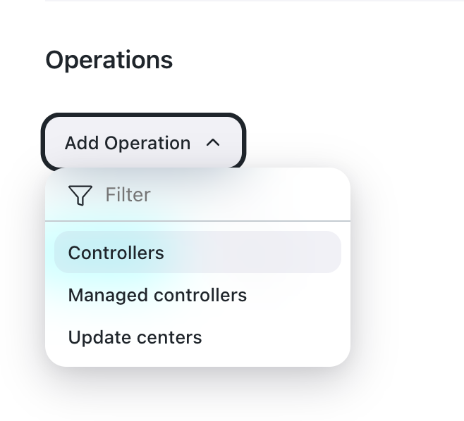 cluster ops controllers